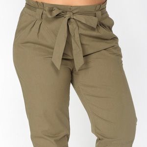 Fashion Nova Womens Plus Going On Adventure Pants